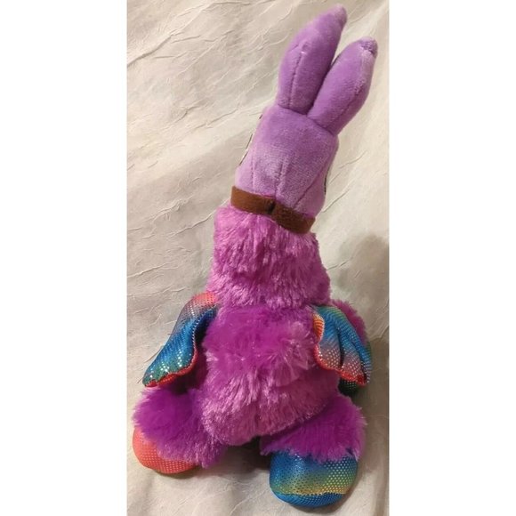 Nanco Fortnite Loot Llama Plush Rainbow Stuffed Animal Winged Purple Toy 9" - Picture 10 of 12